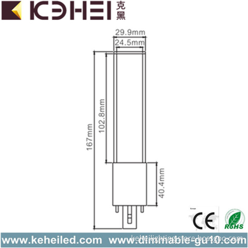 G23 LED Tubes 6W Nature White CE RoHS